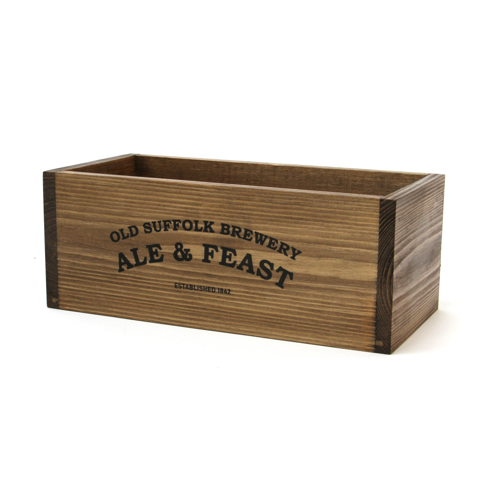 Wooden Condiment Box - Ale & Feast